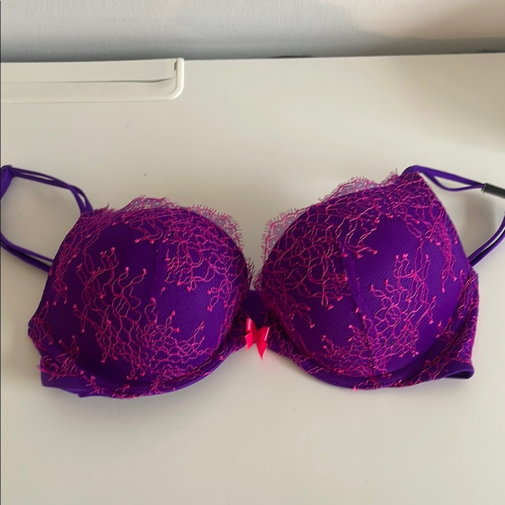 Victoria secret very sexy push up purple lace